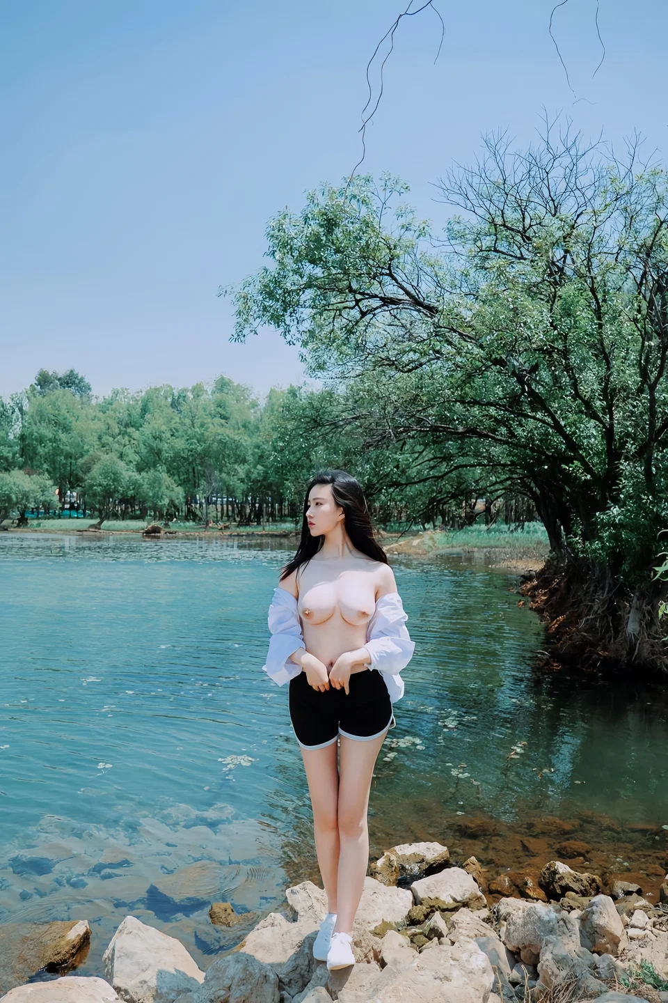 年年 - 白衬衫 [49P-91MB] tg@simisebaisi 【丝足阁】019.webp